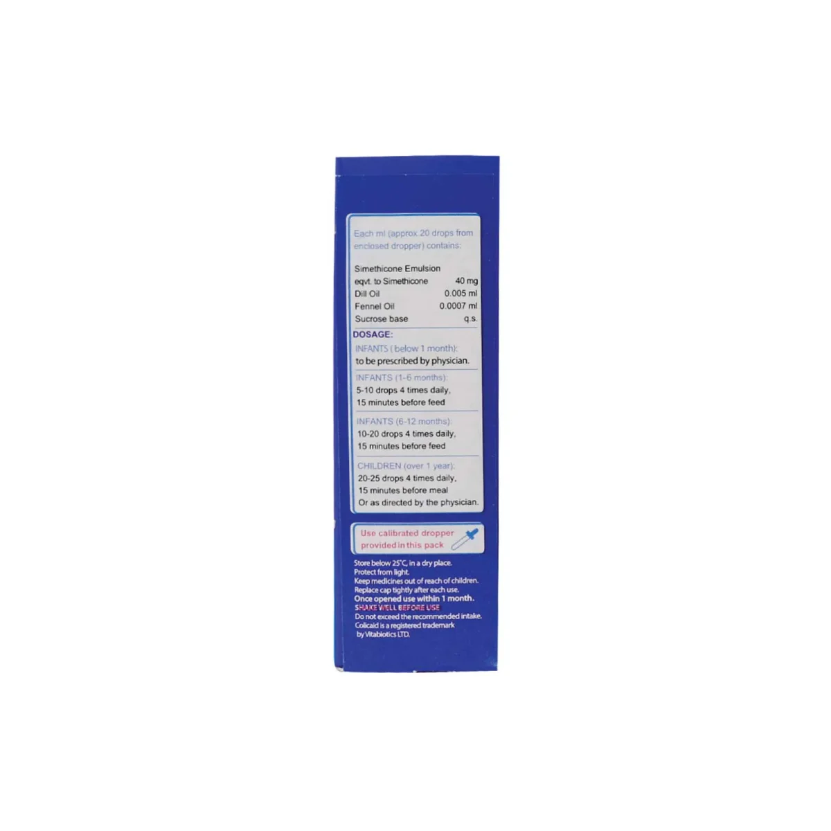 قطره کولیک اید ویتابیوتیکس ۳۰ میلی لیتر - Image 3