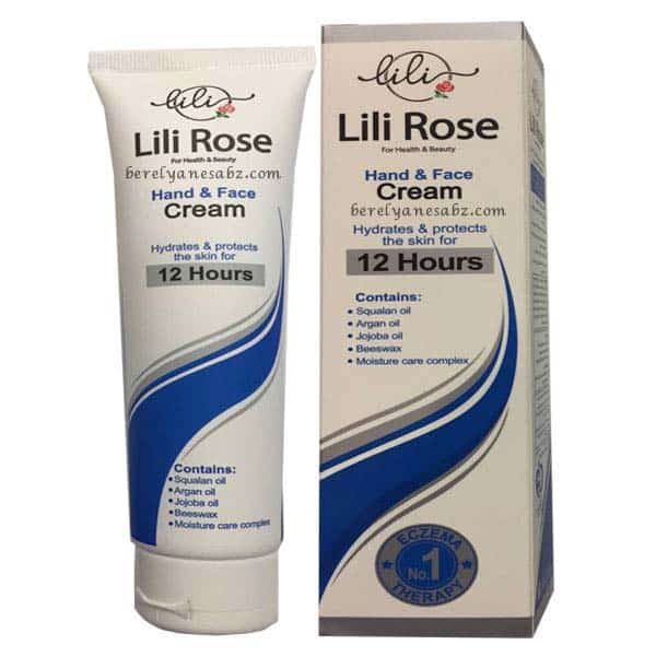Lili-Rose-Hand-and-Face-Cream-100ml.jpg کرم مرطوب کننده لی لی رز حجم 100 میلی لیتر - Image 1